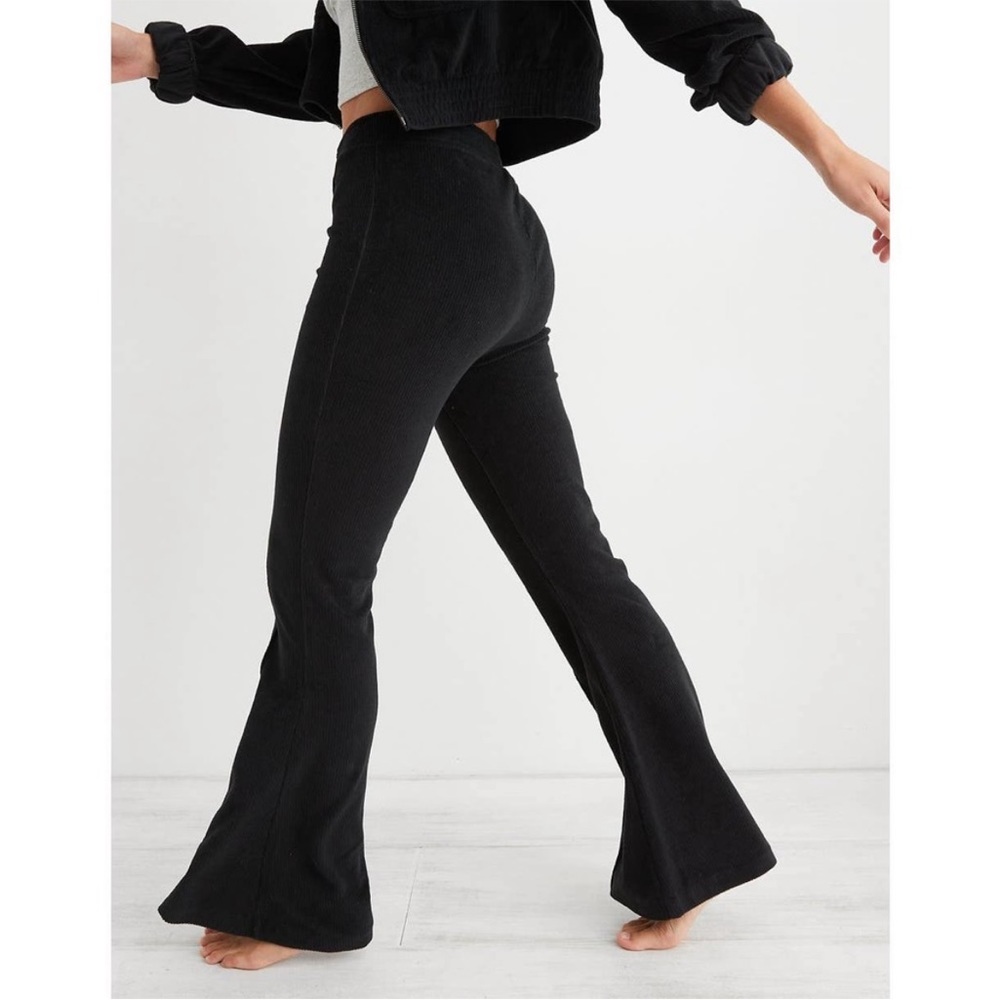 Aerie Velour Flare Pant